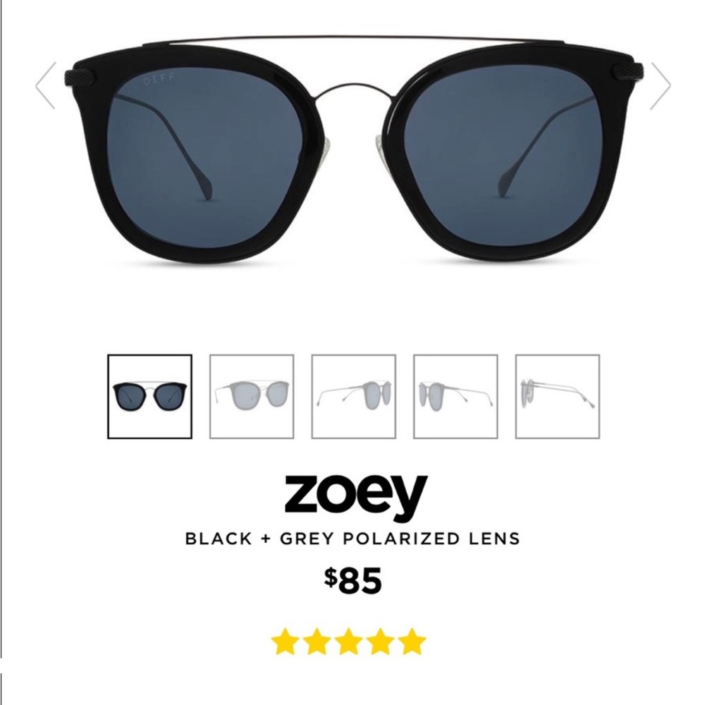 Diff Aviator Sunglasses
